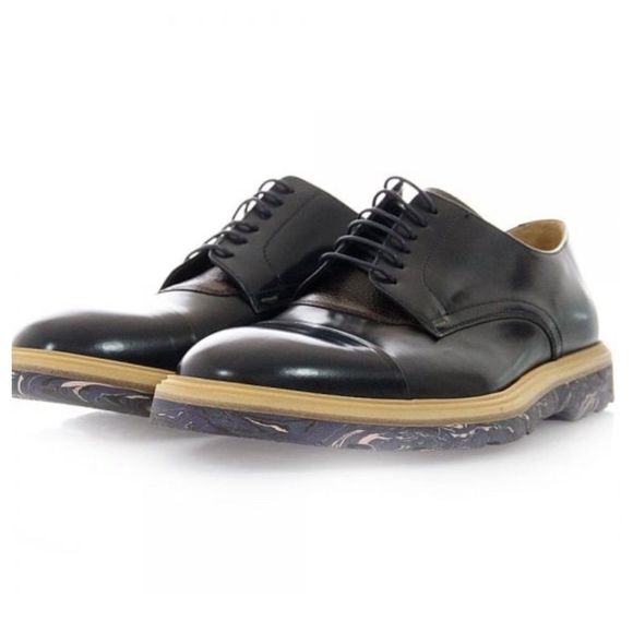 Other - Paul Smith Thom Marble Sole Cap Toe Oxford Shoes Navy 9